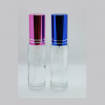 Atomizador 10ml con tapa metálica (rosa o azul)
