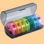 Capsulero semanal de 2 tiempos redondo