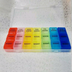 Capsulero semanal de 3 tiempos en caja