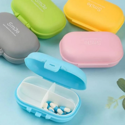 Capsulero forma de píldora Smile