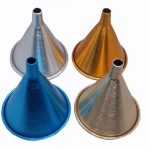 Embudo de aluminio anodizado