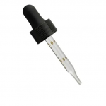 Gotero de vidrio graduado para frasco 15ml