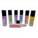 Paq 7 Roll-On de vidrio grueso para Chakras