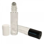 Roll-on 10ml vidrio transparente con bolita acero - Image 2